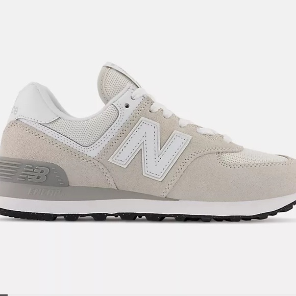 New Balance 574 Core Sneakers in Nimbus Cloud with NB white Women size 8 - Picture 4 of 15